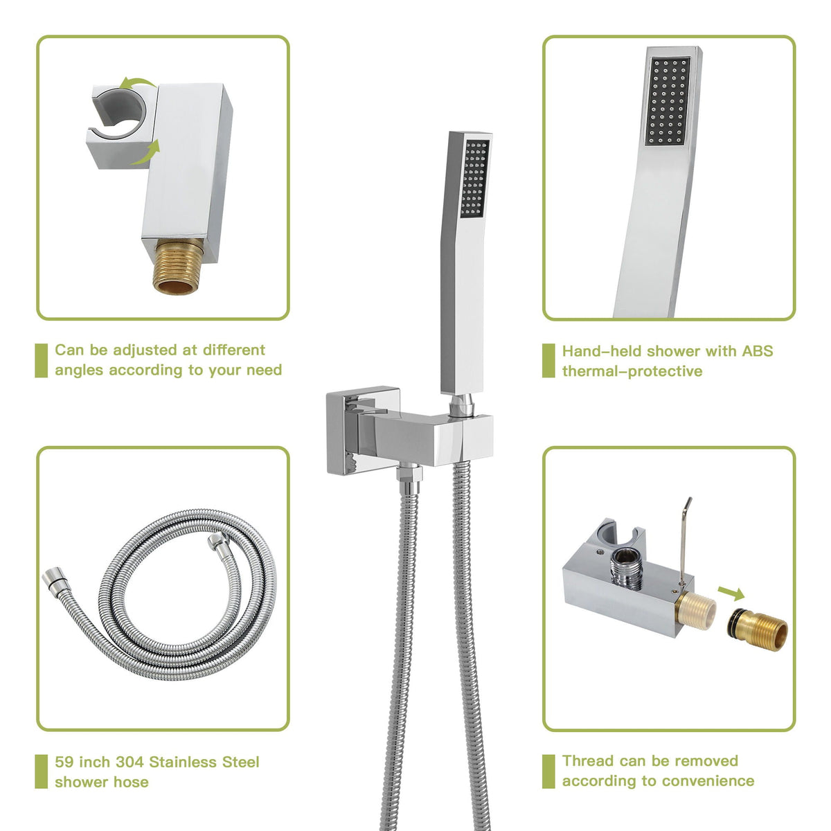 Dual Shower Head System With Ceiling Mount And Rough In Valve, photo 26 of 27