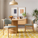 Mid-Century Modern Upholstered Dining Chairs