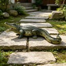 23" Simulated Crocodile Garden Statue
