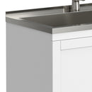 Reed - Deluxe Laundry Cabinet With Pull-Out Faucet And Stainless Steel Sink