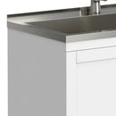 Reed - Deluxe Laundry Cabinet With Pull-Out Faucet And Stainless Steel Sink by Unique Piece Furniture