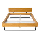 Pine Wood Bed Frame Queen Size