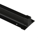 8FT Cantilever Patio Umbrella, Square Outdoor Offset Umbrella with 360 Rotation, Aluminum Hanging Umbrella with 3-Position Tilt, Crank & Cross Base for Garden, Dark Gray