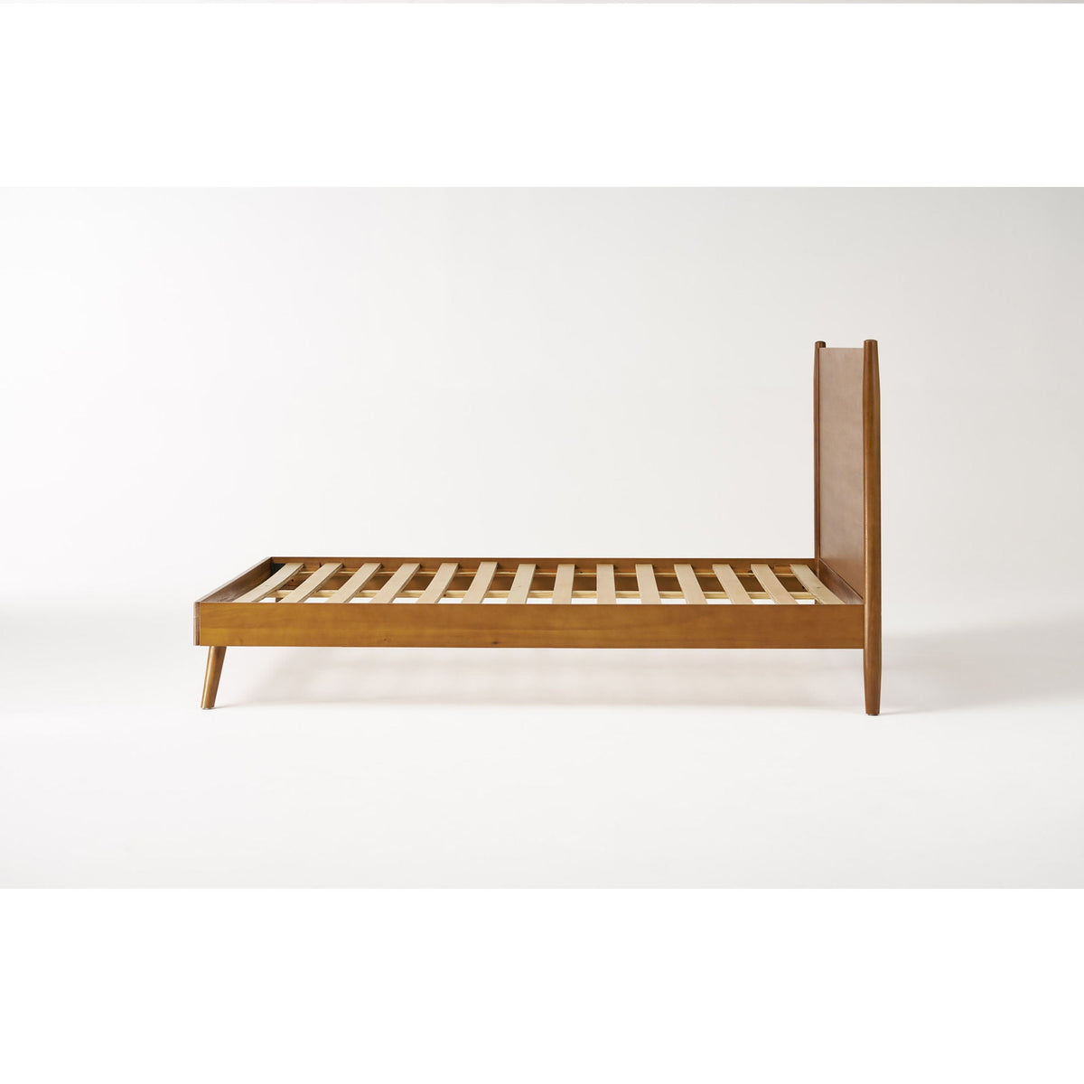 Okioki Mid-Century Wood Bed, photo 9 of 10