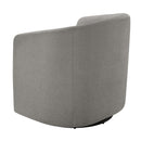 Ardena - Modern Swivel Barrel Chair by HouseOfZazla