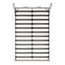 Queen Size Vertical Murphy Wall Cabinet Folding Bed With Automatic Legs - Gray