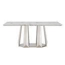 Marble Dining Table for 6 People