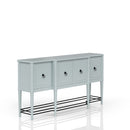 Breakfront Sideboard - Light Blue