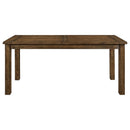Amarillo - Rectangular Counter Height Dining Table - Rustic Brown