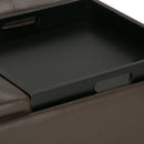Avalon - Square Coffee Table, Storage Ottoman