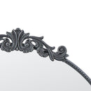 Classic Design Mirror With Baroque Inspired Frame For Bathroom, Entryway Console Lean Against Wall by Unique Piece Furniture