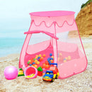 Pink Portable Kid Play House Play Tent with 100 Balls by LJGDeals