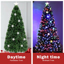 LED Optic Artificial Christmas Tree with Snowflakes by DirectDeals