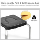 Yoga Iron Headstand Bench with PVC Pads for Family Gym-Black by LJGDeals