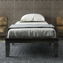Twin Size 14 Inch Wooden Slats Bed Mattress Frame by LJGDeals