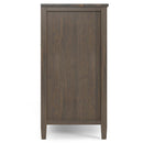 Ela - Sideboard With Wine Storage - Smoky Brown by Unique Piece Furniture