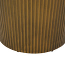 Langseth Iron Sunburst Side Table Modern Design by HouseOfZazla