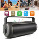 iRola Wireless Speaker Powerful Dual Subwoofer Stereo Bass Noise Cancelling w/Mic Aux-in for Camping Party