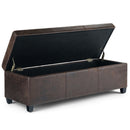 Avalon - Contemporary Storage Ottoman Bench by HouseOfZazla