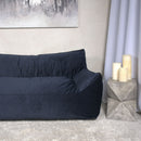 Fila - een Oversized Seater Bean Bag Chair With Armrests by HouseOfZazla