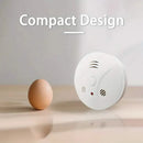 Smoke and Fire Detector Alarm – Portable Photoelectric Fire Alarm with Silence Button