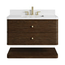James Martin Allamari 36" Floating Single Bathroom Vanity, Sable