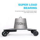 All terrain dual 1000x2 hub motor electric skateboard with 32mph max speed,25miles range,9600mah battery.