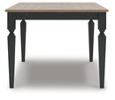 Brenkerton - Rectangular Dining Room Table - Grayish Brown / Black