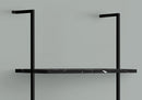 5-Tier Ladder Bookshelf with Marble Look for Office & Home by HouseOfZazla