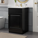 Bathroom Vanity With Sink, Cabinet With Adjustable Shelf by HouseOfZazla