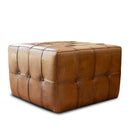 Benjiro - Square Ottoman - Tan by HouseOfZazla