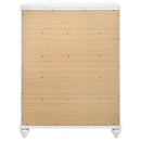 Randall - 5 Drawer Chest - White by HouseOfZazla
