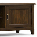 Burlington - Low TV Media Stand - Mahogany by HouseOfZazla
