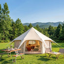 600D Oxford Bell Tent 14.8ft x 9.2ft with Stove Jack by HouseOfZazla