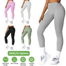 Women's High Waist Leggings with Tummy Control by LJGDeals