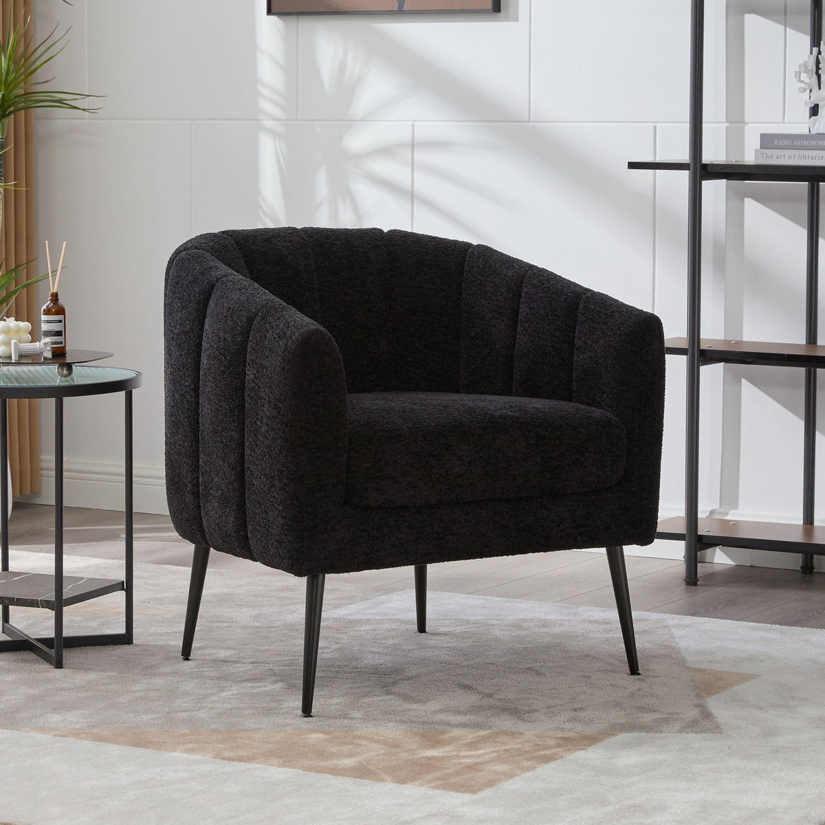 Vanity Barrel Accent Lounge Chair, photo 7 of 7