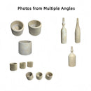 7 Pieces Luxury Natural Marble Living Room Accessories Set by HouseOfZazla