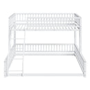 Bunk Bed With Ladder And Safety Guardrails by HouseOfZazla