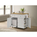 Silvain - Kitchen Cart - White by HouseOfZazla