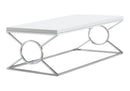 Rectangular Glossy White Coffee Table by HouseOfZazla