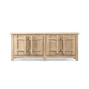Rowan - 4 Door Sideboard Cabinet - Natural by HouseOfZazla