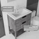 24 Inch Freestanding Bathroom Vanity with Sink by HouseOfZazla