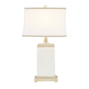 Rectangular Ceramic Table Lamp by HouseOfZazla