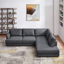 Glander - Comfortable Cozy Sectional Sofa by HouseOfZazla
