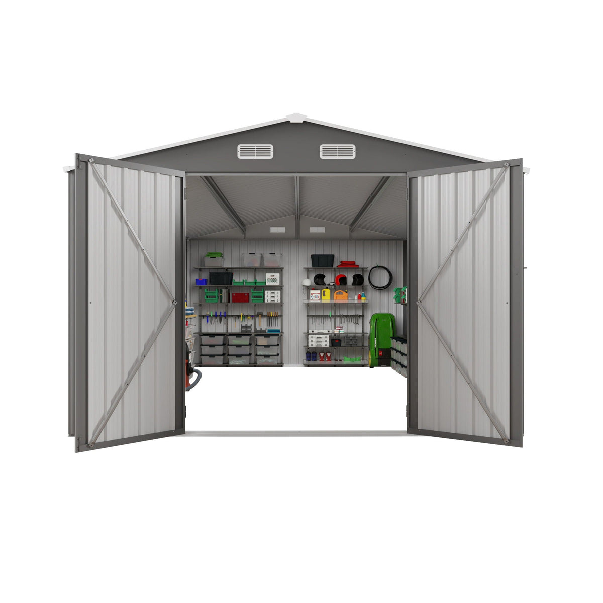 Outdoor Storage Shed With Lockable Doors, photo 35 of 39