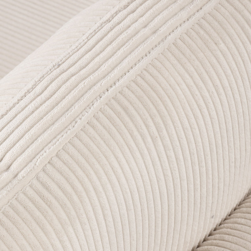 5 Pieces L shaped Sofa with Removable Ottomans and comfortable waist pillows