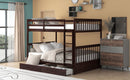 Bunk Bed With Ladders And 2 Storage Drawers by HouseOfZazla