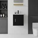 20 Inch Floating Bathroom Vanity with Sink, Soft-Close Door, Ceramic Sink, Plywood by HouseOfZazla