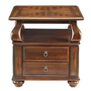 Amado - End Table - Walnut