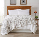 Velvet Throw Blanket - Pearl Collection by Great Bay Home